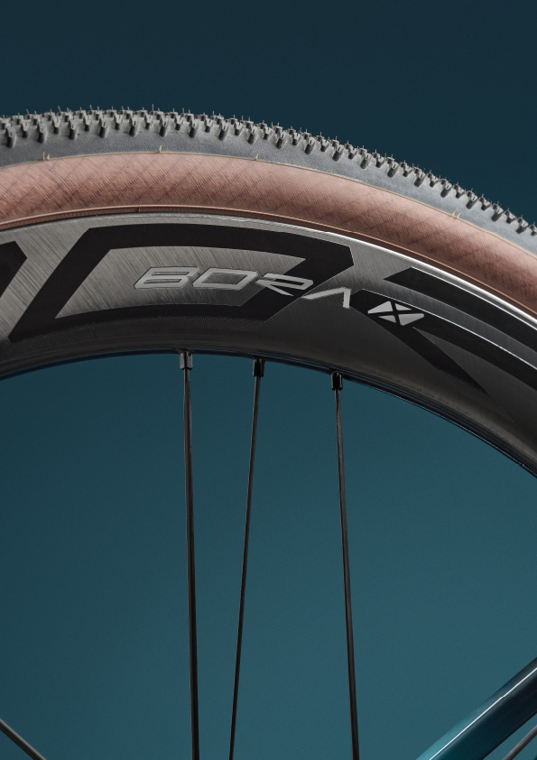 Campagnolo Bora X wheelset full view